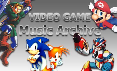 Videogame Music Archive Logo made by Alexander Farris